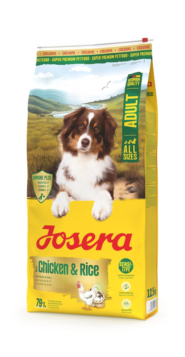 Josera dog food product packaging photo