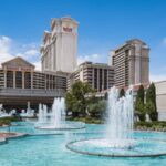 Caesars Palace Las Vegas hotel exterior for a group stay