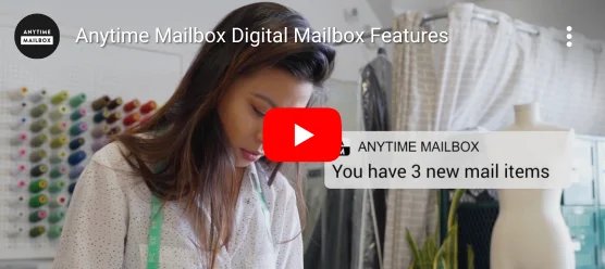 Virtual mailbox package and mail handling imagery