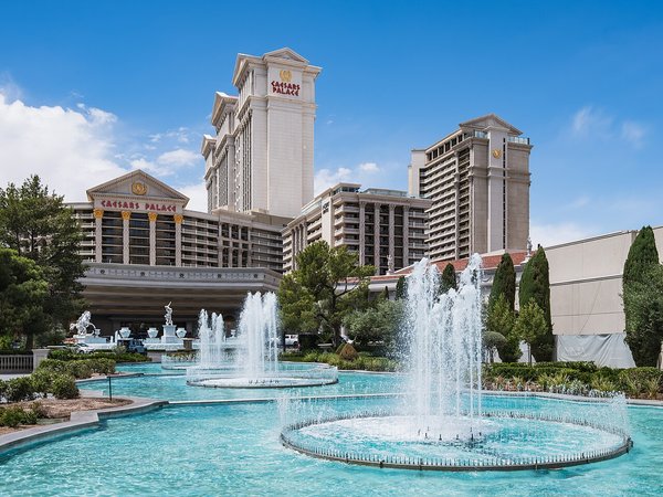 Caesars Palace Las Vegas hotel exterior for a group stay
